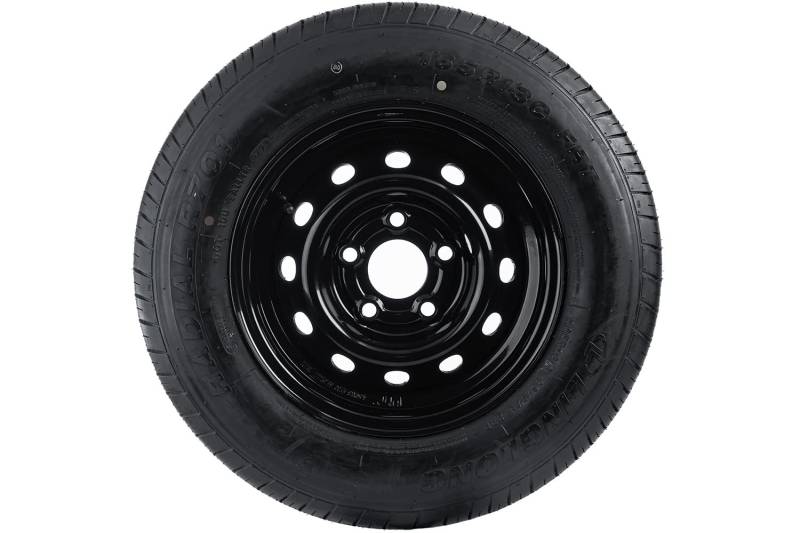 LINGLONG Verstärktes Anhänger Rad 165/80 R13C Schwarz von UNITRAILER