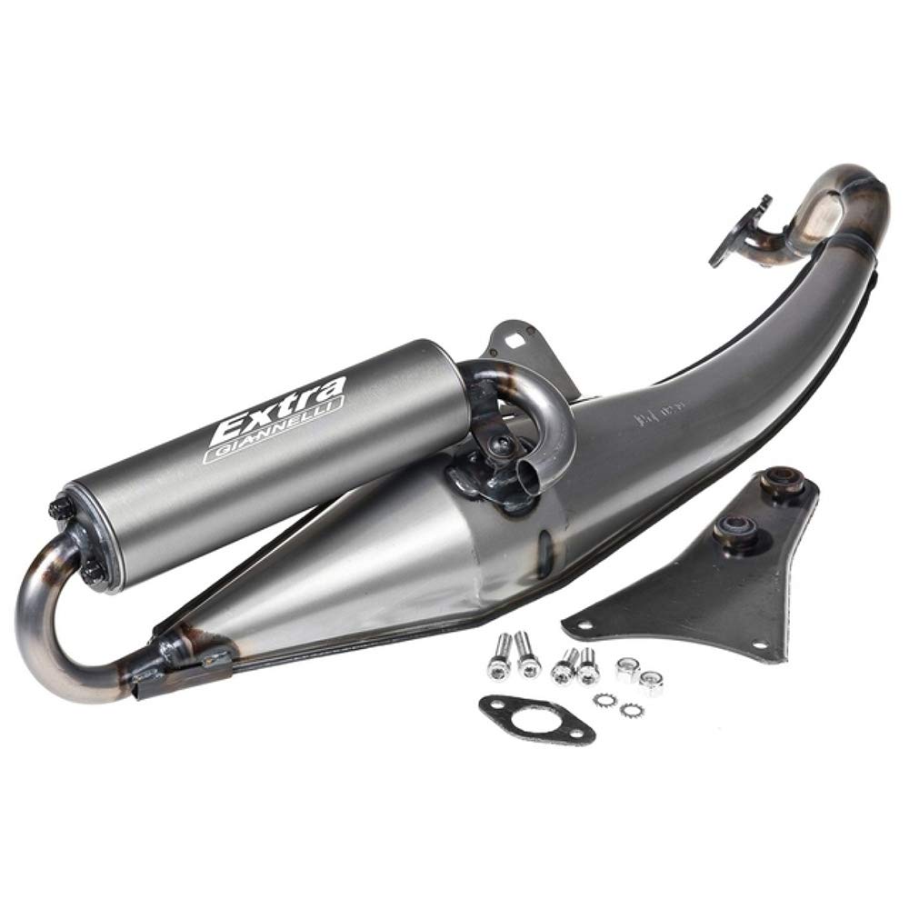 Auspuff/Sportauspuff Giannelli Extra V2 für Minarelli liegend / SR50 WWW - Ovetto Auspuff/Sportauspuff Giannelli Extra V2 für Minarelli liegend / SR50 WWW - Ovetto von Giannelli