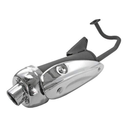 Auspuff GY6,ohne Sekundärluftsystem, Motortyp 139QMB / 139QMA von UNKNOWN