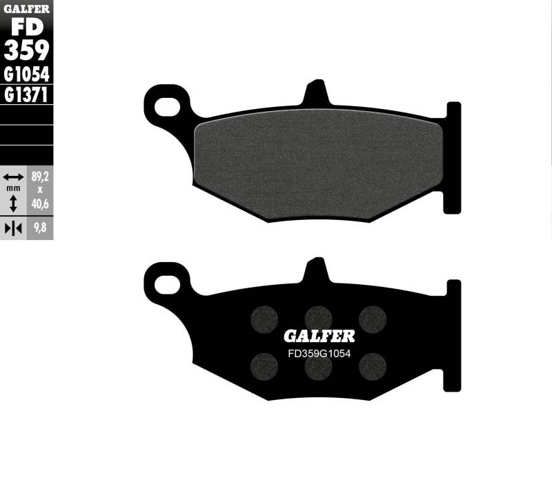 Galfer Bremsbeläge Semi-Metal FD359G1054 von UNKNOWN
