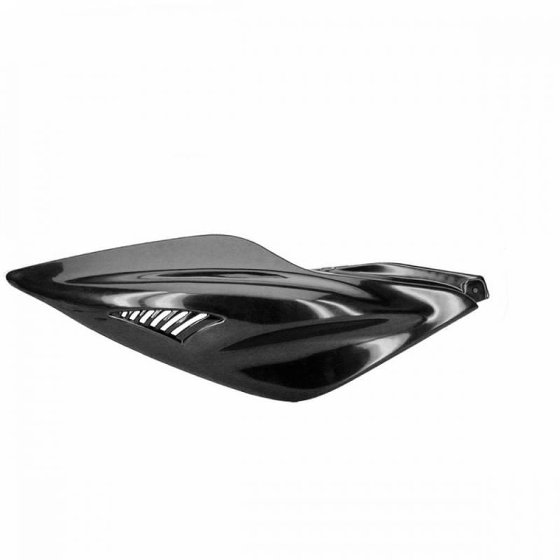 Seitenverkleidung hinten rechts für Yamaha Aerox, MBK Nitro, schwarz unlackiert von UNKNOWN