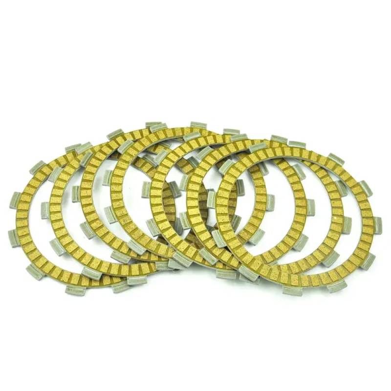 LOPOR 7-PCS-Motorrad-Faser-Kupplungs-Scheibenplatten mit GS450TX 82-83 GS500 01-02 GS500E 89-03 GS500F 04-09 GS 500 von UNRRZLCA
