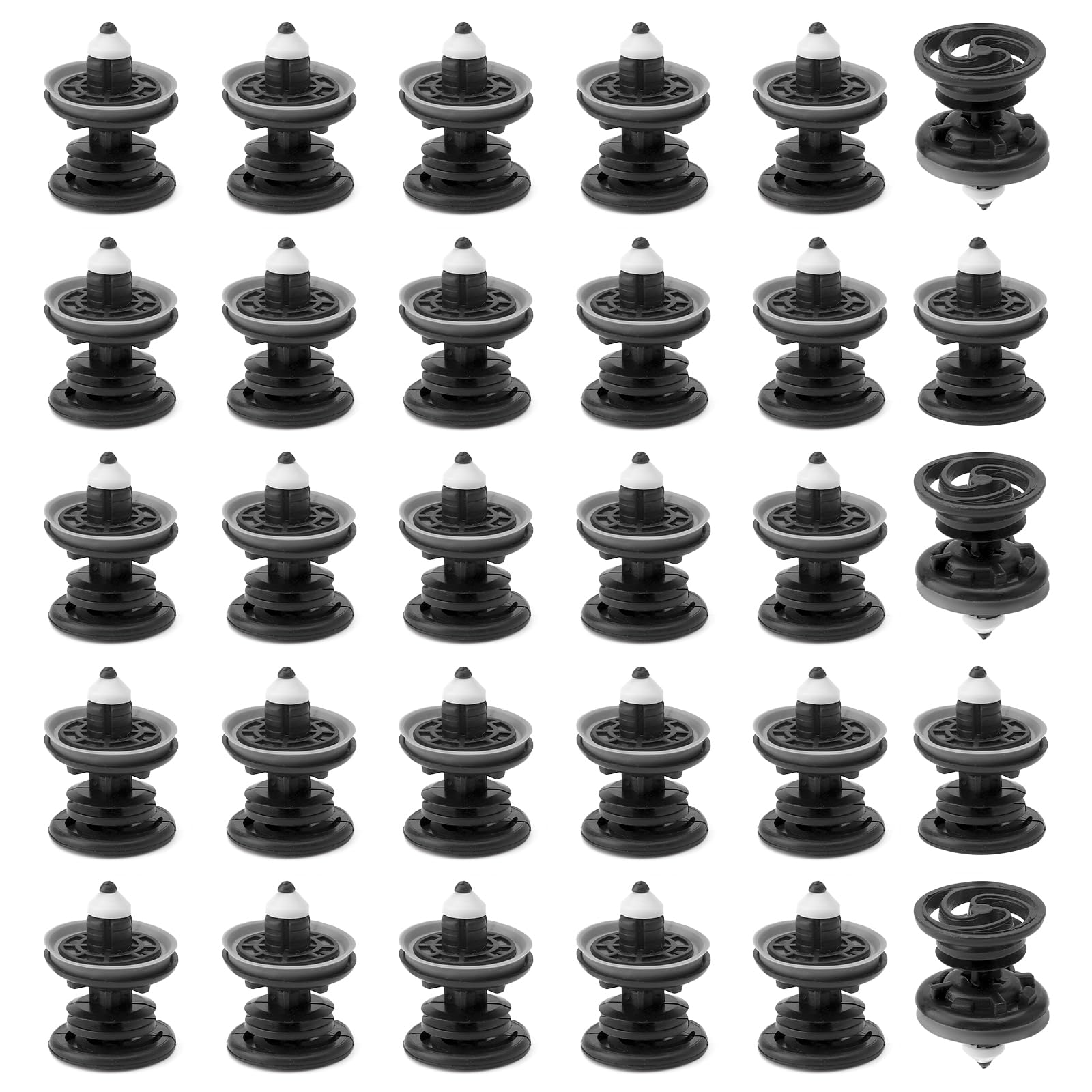 UOCAI 30 Stück Türverkleidung Befestigung Clips, Befestigungsclips Auto, 7l6868243 Kunststoff Klammern Türverkleidungs Clips mit VW Golf 5 6 7 T4 T5 Passat Polo Caddy, A1 A4 A5 A6 UOCAI 30 Stück Türverkleidung Befestigung Clips, Befestigungsclips Auto, 7l6868243 Kunststoff Klammern Türverkleidungs Clips mit VW Golf 5 6 7 T4 T5 Passat Polo Caddy, A1 A4 A5 A6 von UOCAI