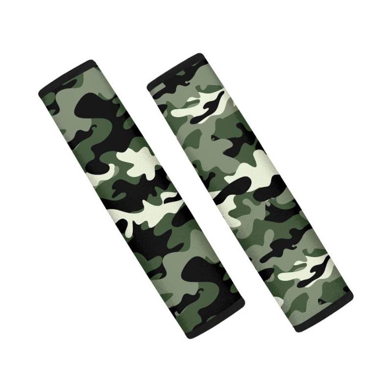 UOIMAG Camouflage-Auto-Sicherheitsgurt-Pads, 2 Stück, universal, für den Sicherheitsgurt, lässiger Rucksack, Schultergurt-Schutz von UOIMAG