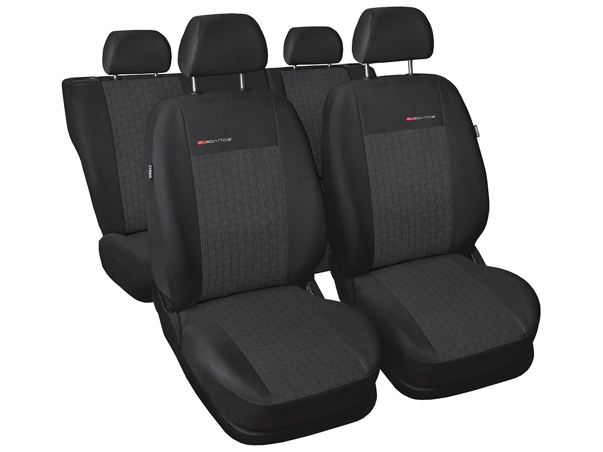 UP ! Sitzbezüge nach Maß Autoplanen perfekte Passform Schonbezüge Sitzschoner Velour + Strickpolster ®Auto-schmuck (UP! 1/2 p1) von UP