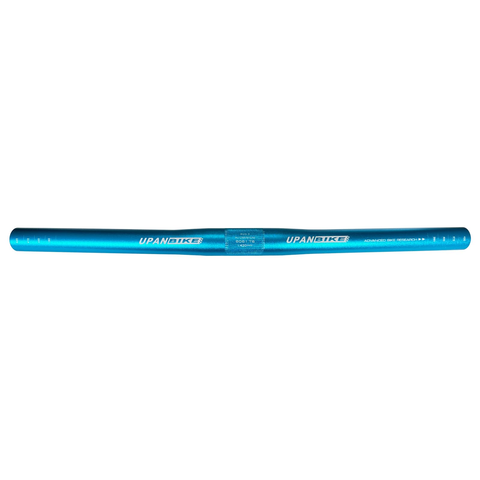 UPANBIKE Kinderfahrrad-Lenker, 25,4 mm, Länge 420 mm, kurz, flach, für Kinderfahrräder (blau) von UPANBIKE