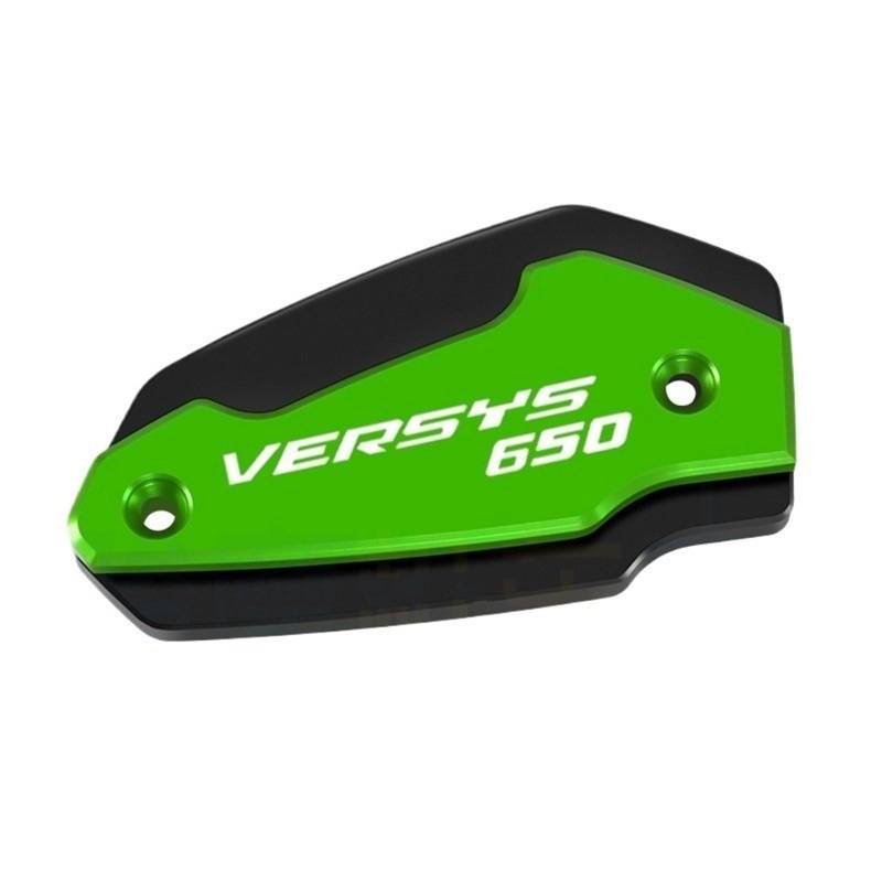 UPGENT Für Kawasaki VERSYS 650 2007-2021 2022 2023 Zubehör Vorderradbremse Kupplungszylinder Flüssigkeitsbehälterdeckel (Farbe : Green VERSYS650, Größe : 1) von UPGENT