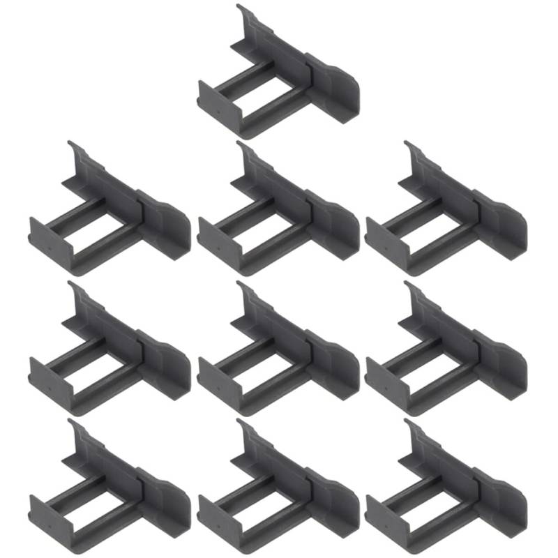 UPKOCH 10Stücke Solarpanel Wasserablauf Clips Entwässerungsclips für Module Effektive Regenwasserableitung zu Installieren Verwenden von UPKOCH