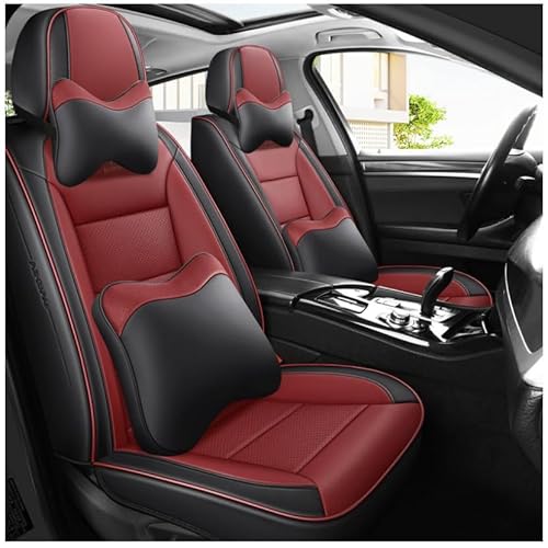 UQABS Auto Sitzbezüge Sets,für Vw Volkswagen Touareg 2002-2019/Polo 2003-2019,Universal Autositzbezüge、Airbag kompatibel-Schwarz und Rot UQABS Auto Sitzbezüge Sets,für Vw Volkswagen Touareg 2002-2019/Polo 2003-2019,Universal Autositzbezüge、Airbag kompatibel-Schwarz und Rot von UQABS