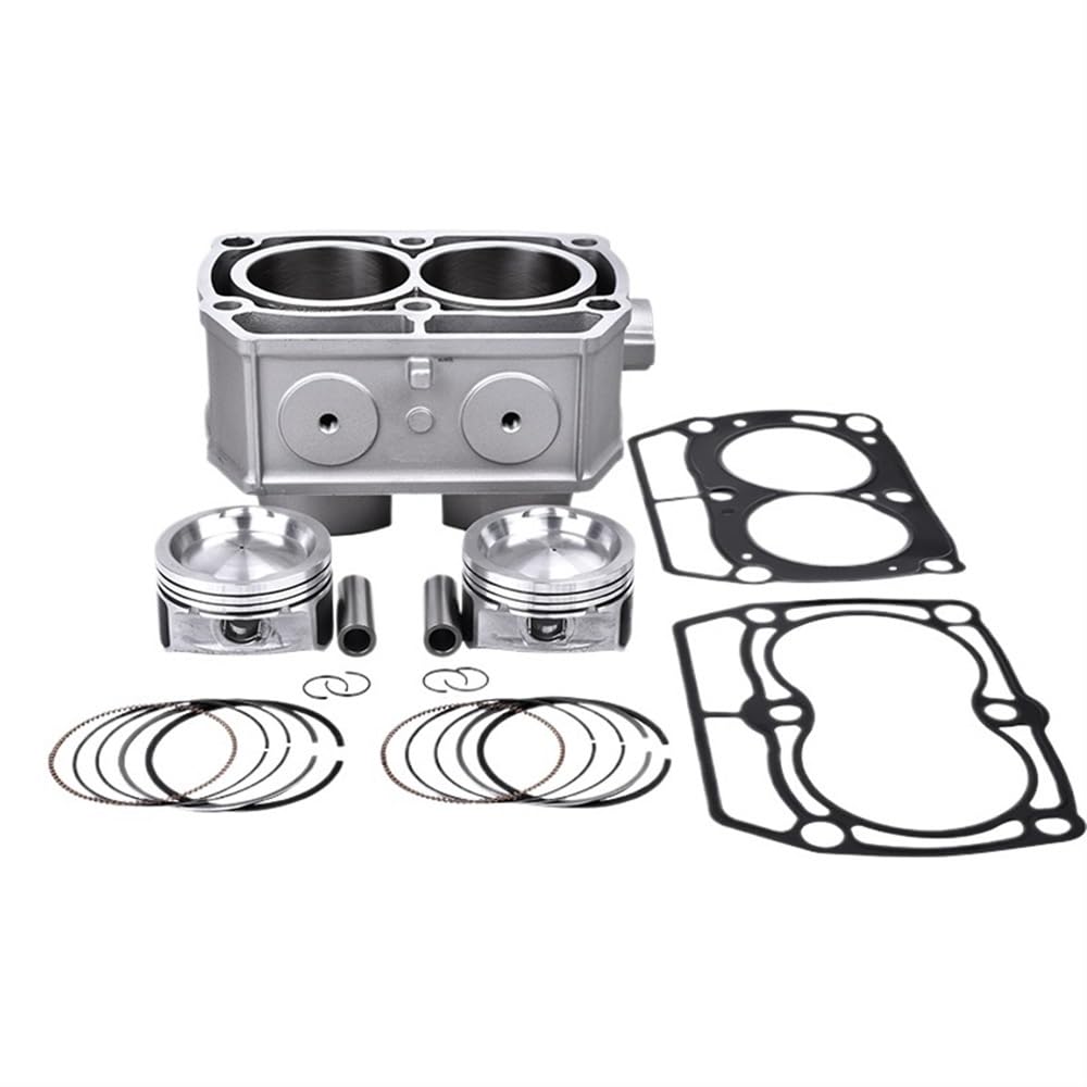 Kompatibles Motorrad-Zylinderkopf-Überholungsset inklusive Kolbenring-Dichtungssatz für RZR800 EFI RZR 800 2008 80 mm Kompatibles Motorrad-Zylinderkopf-Überholungsset inklusive Kolbenring-Dichtungssatz für RZR800 EFI RZR 800 2008 80 mm von UQXJK