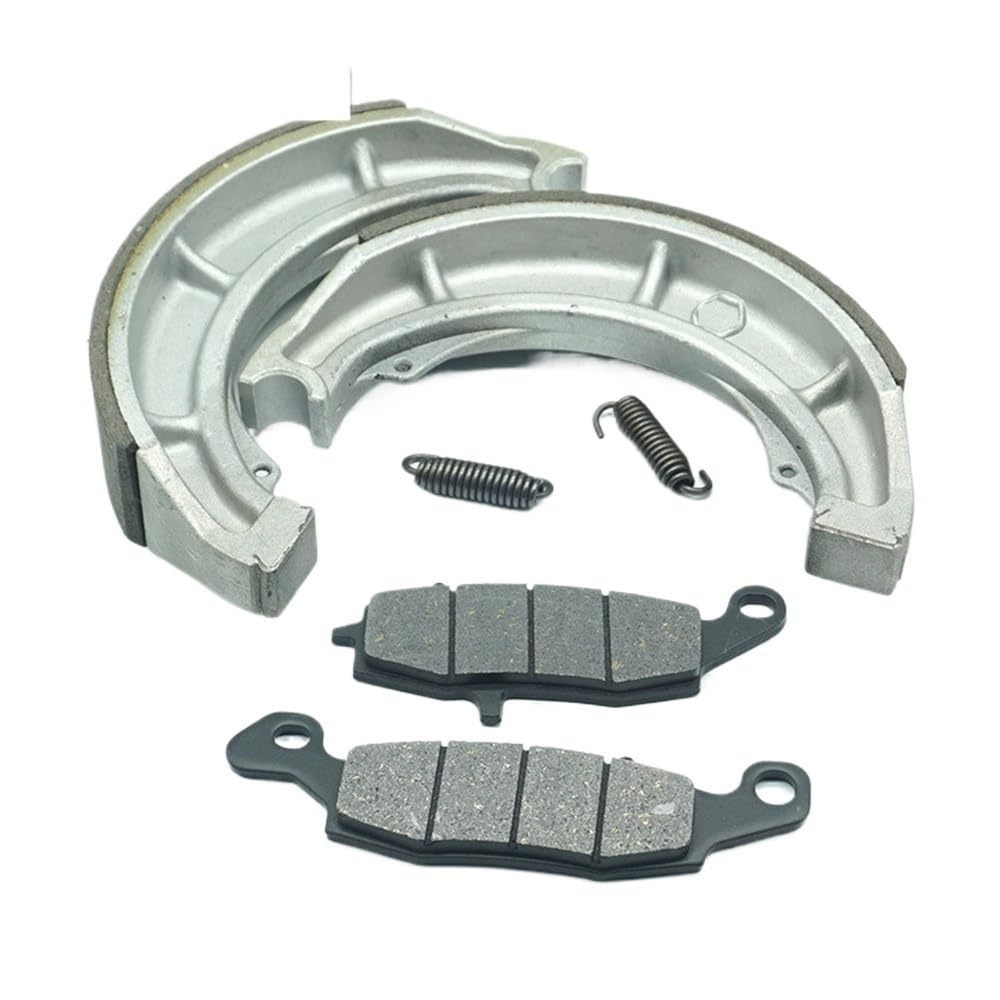 Motorrad-Bremsbeläge vorne und Bremsbacken-Set hinten, kompatibel mit VL800 C50 Boulevard-Modellen von 2005 bis 2018 Motorrad-Bremsbeläge vorne und Bremsbacken-Set hinten, kompatibel mit VL800 C50 Boulevard-Modellen von 2005 bis 2018 von UQXJK