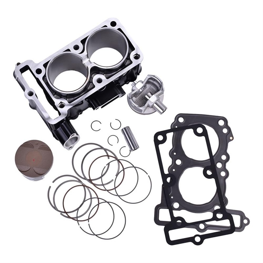 Motorrad-Zylinderkopf-Überholungssatz, kompatibel mit der 300er-Serie, Teilenummer 11005-0619, einschließlich Kolbenringen und Dichtungsendbaugruppe Motorrad-Zylinderkopf-Überholungssatz, kompatibel mit der 300er-Serie, Teilenummer 11005-0619, einschließlich Kolbenringen und Dichtungsendbaugruppe von UQXJK