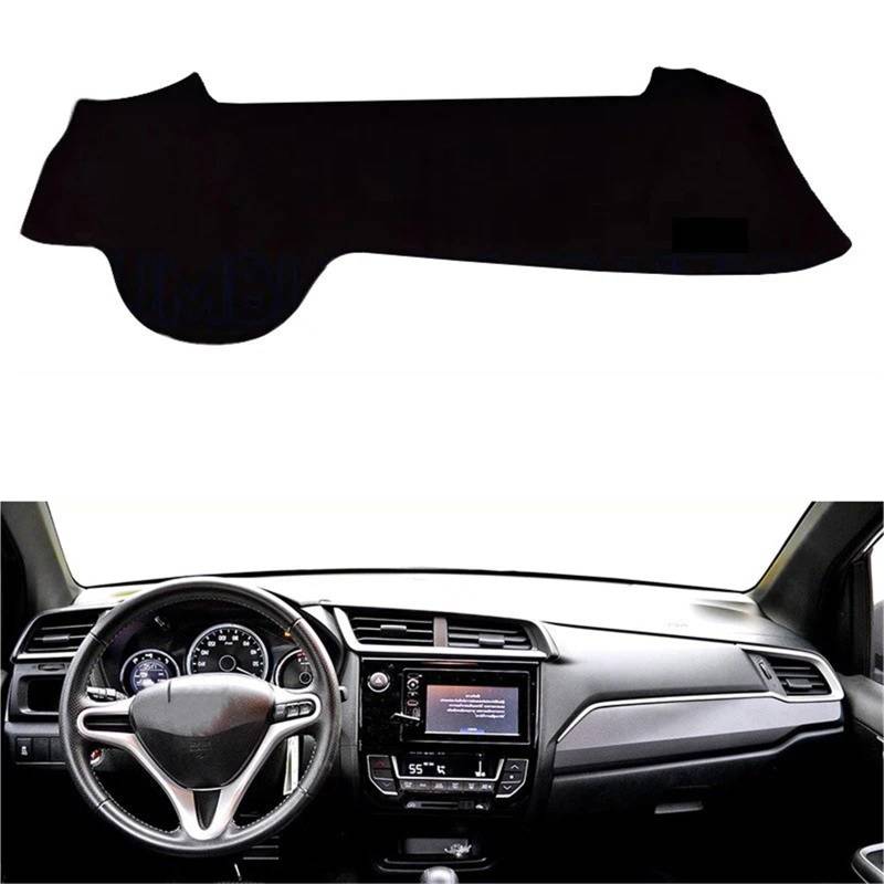 Armaturenbrett Sonnenschutz Teppich Für BR-V BRV Brio 2015 2016 2017 2018-2022 Auto Auto Innen Dashboard Abdeckung Dash Mat Dashmat Teppich Cape Sonnenschutz Pad Teppich Kissen(Blue LHD) von URAGER
