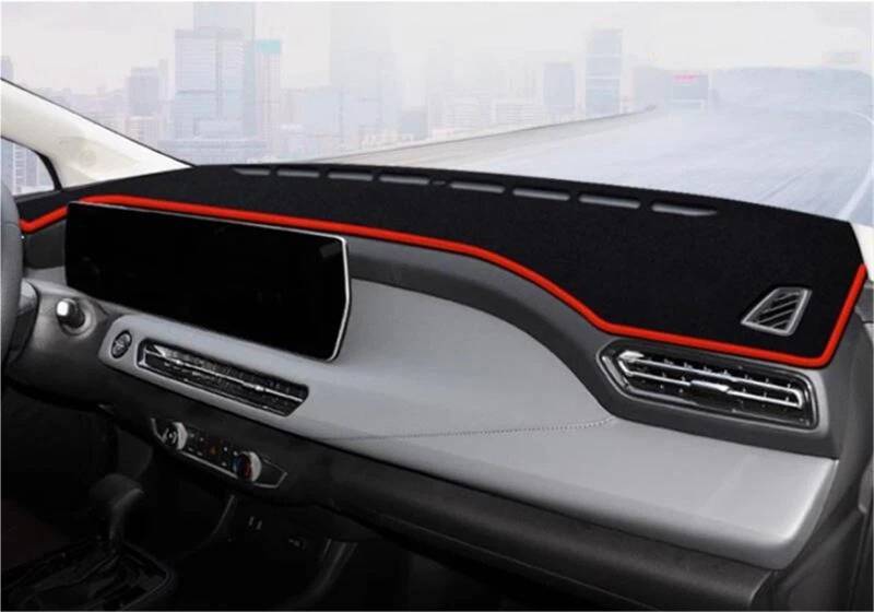 Armaturenbrett Sonnenschutz Teppich Für Beijing U5 Plus Auto Armaturenbrett Abdeckung Auto Vermeiden Licht Pad Anti-Schmutz-Matte Sonnenschutz Pad(Rot) von URAGER