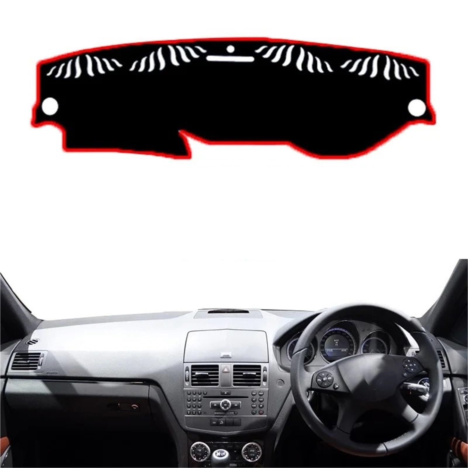 Armaturenbrett Sonnenschutz Teppich Für Benz C-Klasse W204 2008 2009 2010 2011 2012 2013 2014 LHD RHD C-Klasse C180 C200 C220 C250 C300 Auto Dashboard Abdeckung DashMat Teppich Cape(Red RHD Facelift) Armaturenbrett Sonnenschutz Teppich Für Benz C-Klasse W204 2008 2009 2010 2011 2012 2013 2014 LHD RHD C-Klasse C180 C200 C220 C250 C300 Auto Dashboard Abdeckung DashMat Teppich Cape(Red RHD Facelift) von URAGER
