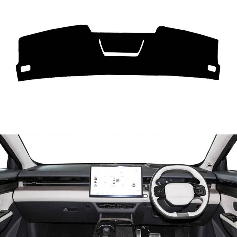 Armaturenbrett Sonnenschutz Teppich Für Chery Für Jetour Dashing 2022 2023 2024 Auto-Armaturenbrett-Abdeckung Armaturenbrett-Matte Teppichumhang Sonnenschutz-Schutzteppich(Blue RHD) von URAGER