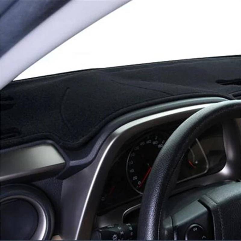 Armaturenbrett Sonnenschutz Teppich Für Civic 9th 2012 2013 2014 2015 Auto Armaturenbrett Abdeckung Silikon Non-Slip Auto Dash Matte Sonnenschutz Anti-UV DashMat(Rot) von URAGER