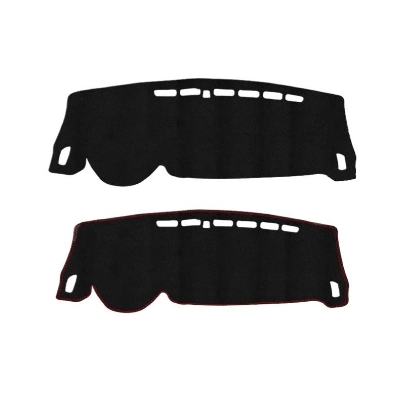 Armaturenbrett Sonnenschutz Teppich Für Geely Für COOLRAY 2021 2022 Zubehör Auto Armaturenbrett Abdeckung Matte Künstliche Leder Sonnenschutz Pad Instrument Panel Teppich(Style D) von URAGER