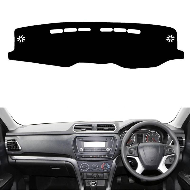 Armaturenbrett Sonnenschutz Teppich Für Great Wall Für Wingle 5 Für Wingle 6 Auto Auto Innere Armaturenbrettabdeckung Armaturenbrettmatte Dashmat Teppich Cape Sonnenschutz Pad Teppich(Blue RHD) von URAGER