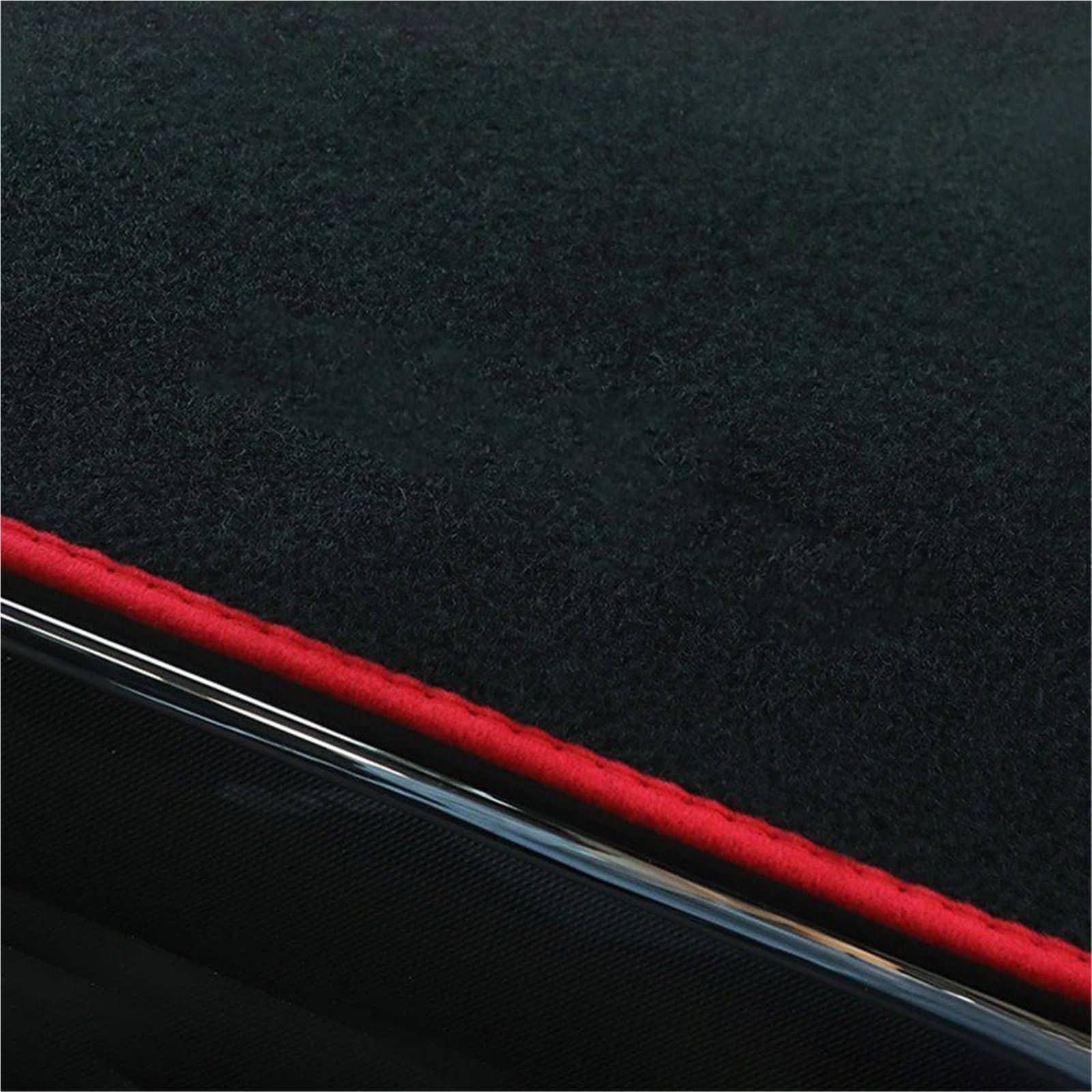 Armaturenbrett Sonnenschutz Teppich Für Haval Für Jolion 2021-2024 Auto-Armaturenbrett-Abdeckung Sonnenschutz-Pads Teppiche Instrumententafel Schreibtisch Anti-UV-Matten-Fall(with HUD Red RHD) von URAGER