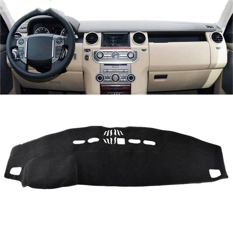 Armaturenbrett Sonnenschutz Teppich Für Land Für Rover LR3 LR4 2006 2007 2008 2009 Für Range Für Rover Für Sport Armaturenbrettabdeckung Dashmat Dash Mat Pad Sonnenschutz Teppich von URAGER