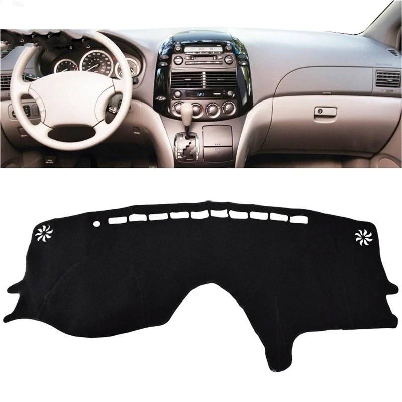 Armaturenbrett Sonnenschutz Teppich Für Toyota Für Sienna 2004 2005 2006 2007 2008 2009 2010 Dash Mat Dashmat Dashboard Abdeckung Sonnenschutz Armaturenbrett Abdeckung Teppich von URAGER