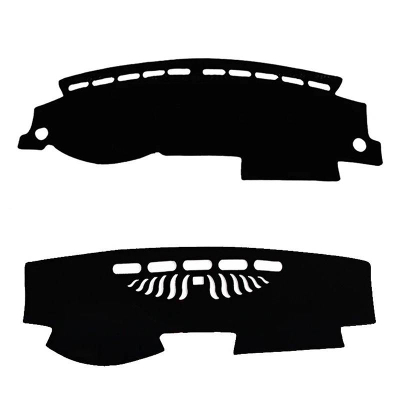 Armaturenbrett Sonnenschutz Teppich Für VW Für Passat B7 2011-2015 Auto Armaturenbrett Abdeckung Armaturenbrett Matte Teppich Cape Anti-Sonnenschutz Auto Protector Teppich(Blue RHD Style 1) von URAGER