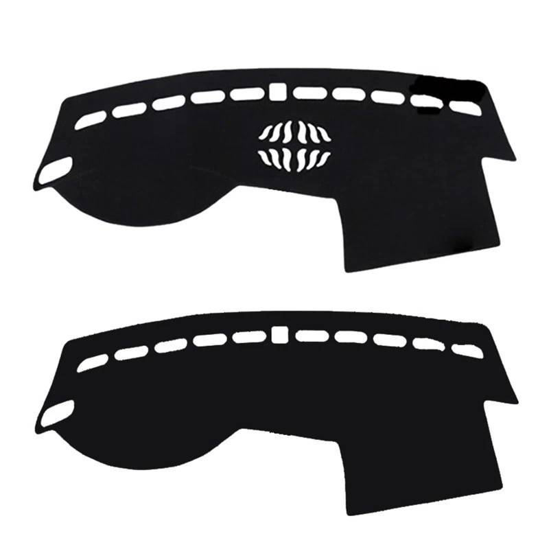 Armaturenbrett Sonnenschutz Teppich Für Volvo Für XC60 2009-2017 Auto-Armaturenbrett-Abdeckung Auto-Mittelkonsolen-Schutz Armaturenbrett-Matte Teppich-Cape Sonnenschutz-Pad(Blue LHD with Audio) von URAGER
