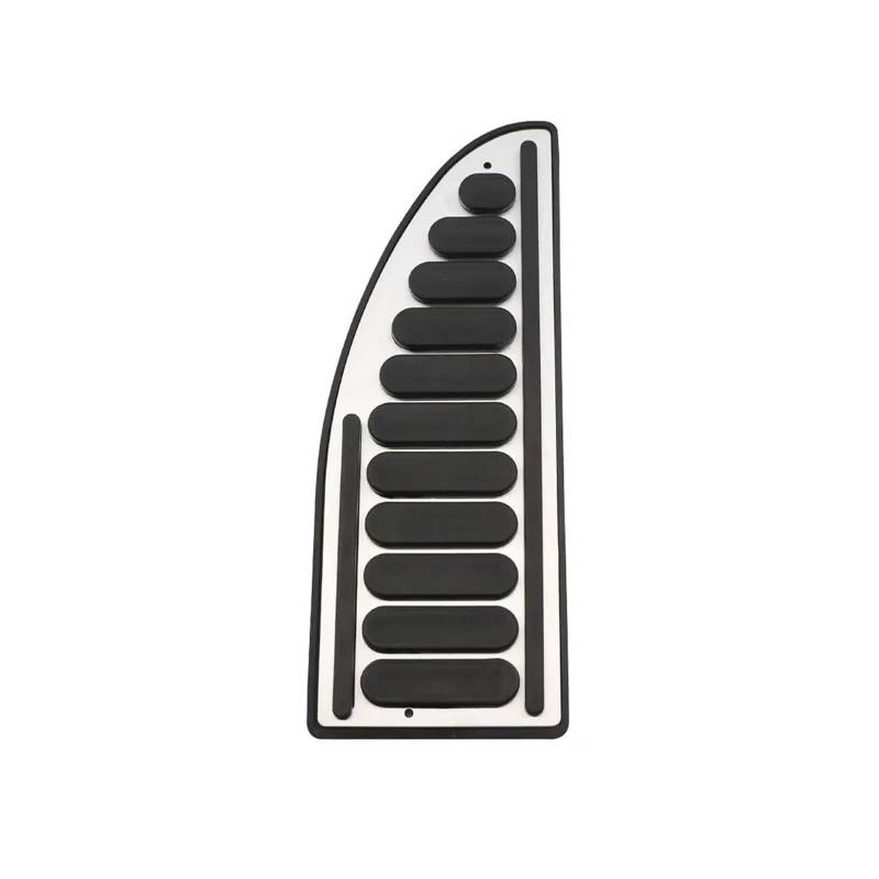 Bremspedal Für Ford Für Everest Für Endeavour Für Raider Für Ranger 2016 2017-2022 Edelstahl Auto Gas Pedale Kraftstoff Bremspedal Pads Abdeckung(1piece Rest Pedal) von URAGER