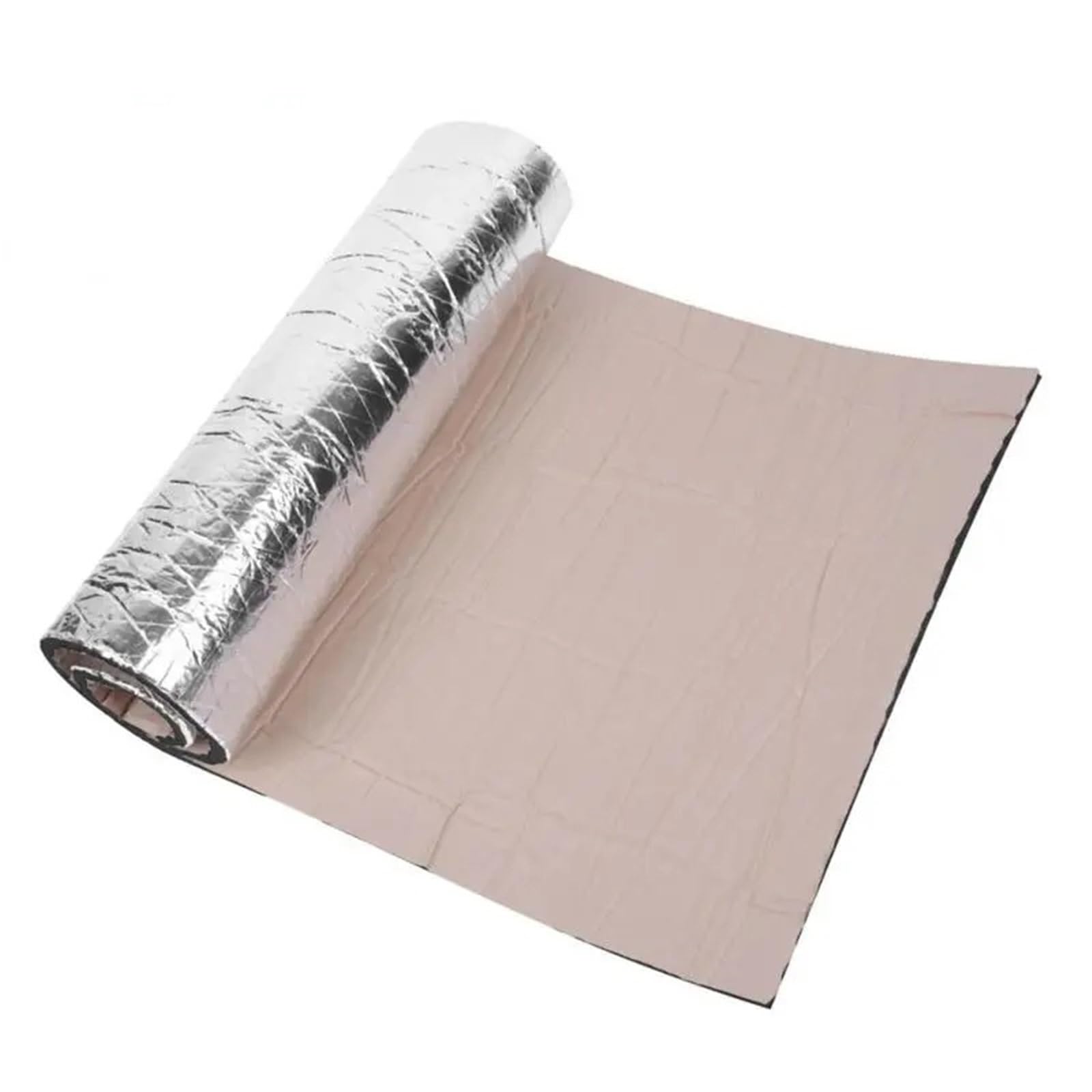 Dämmschaummatte 1 Rolle 3/5/6/10 Mm 50 cm X 200 cm Auto-Geräuschdämmung Feuerfeste Wärmedämmung Pad Aluminiumfolie Motor Deadenin Sound Deadener Pad(100x40cmx5mm) von URAGER