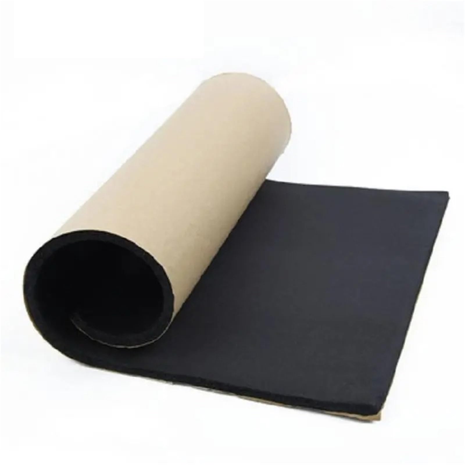 Dämmschaummatte 1 Rolle 3/5/6/10 Mm 50 cm X 200 cm Auto-Geräuschdämmung Feuerfeste Wärmedämmung Pad Aluminiumfolie Motor Deadenin Sound Deadener Pad(50x200cmx3mm) von URAGER