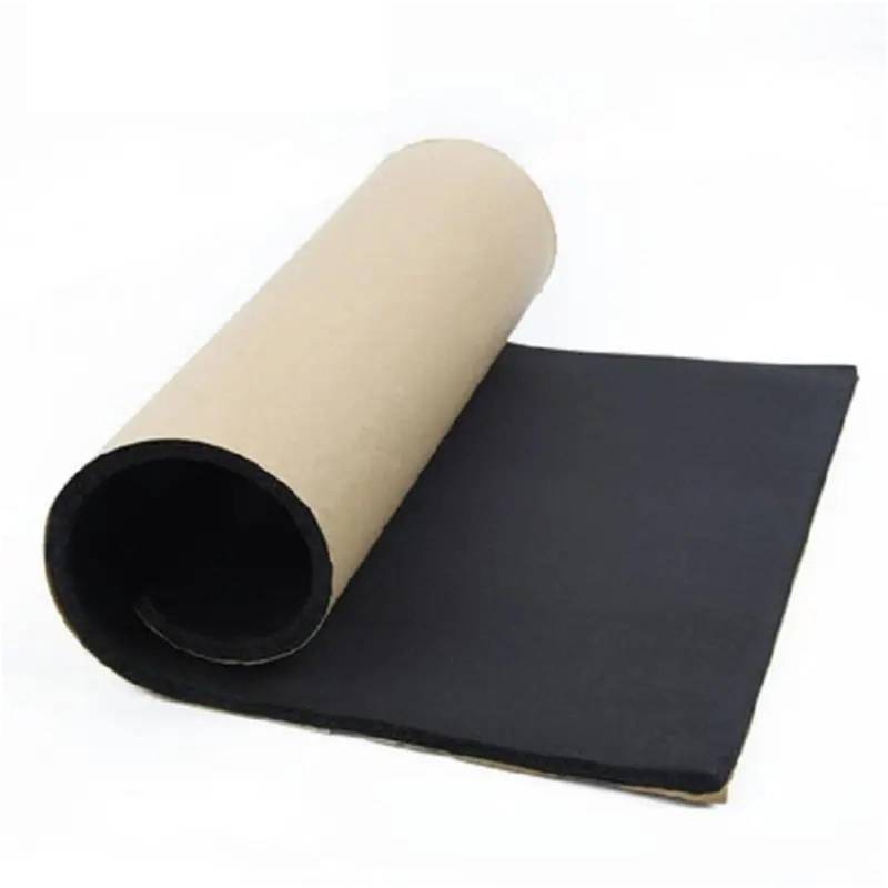 Dämmschaummatte 1 Rolle 3/5/6/10 Mm 50 cm X 200 cm Auto-Geräuschdämmung Feuerfeste Wärmedämmung Pad Aluminiumfolie Motor Deadenin Sound Deadener Pad(50x200cmx3mm) von URAGER