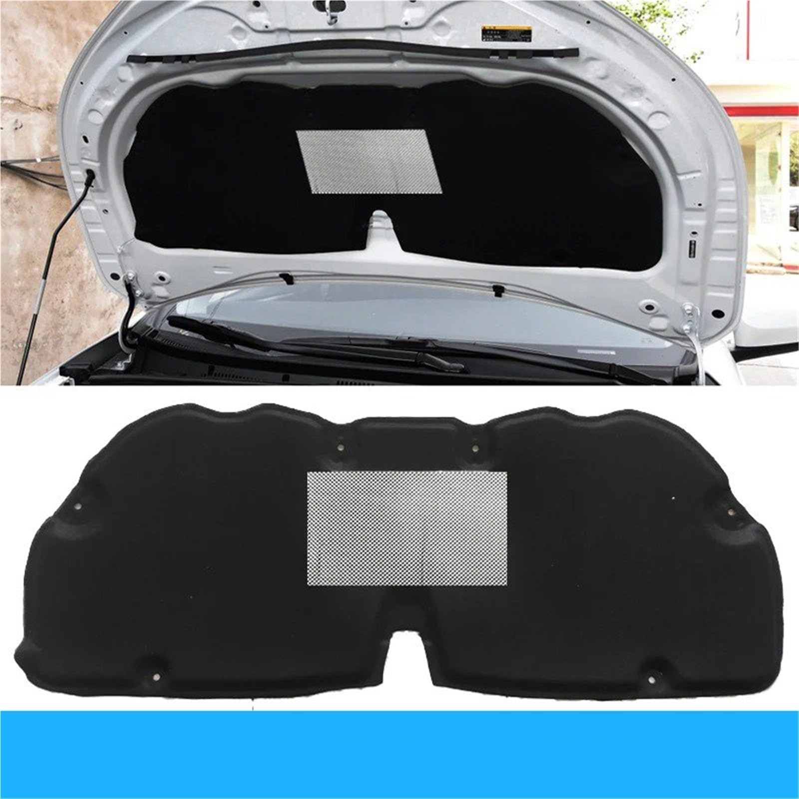 Dämmschaummatte 1 STÜCKE Für Toyota Für Corolla Limousine 2007-2021 Auto Van Schallschutz Isolierung Baumwolle Schaum Schutz Auto Wärme Matte(2014-2018 A) von URAGER