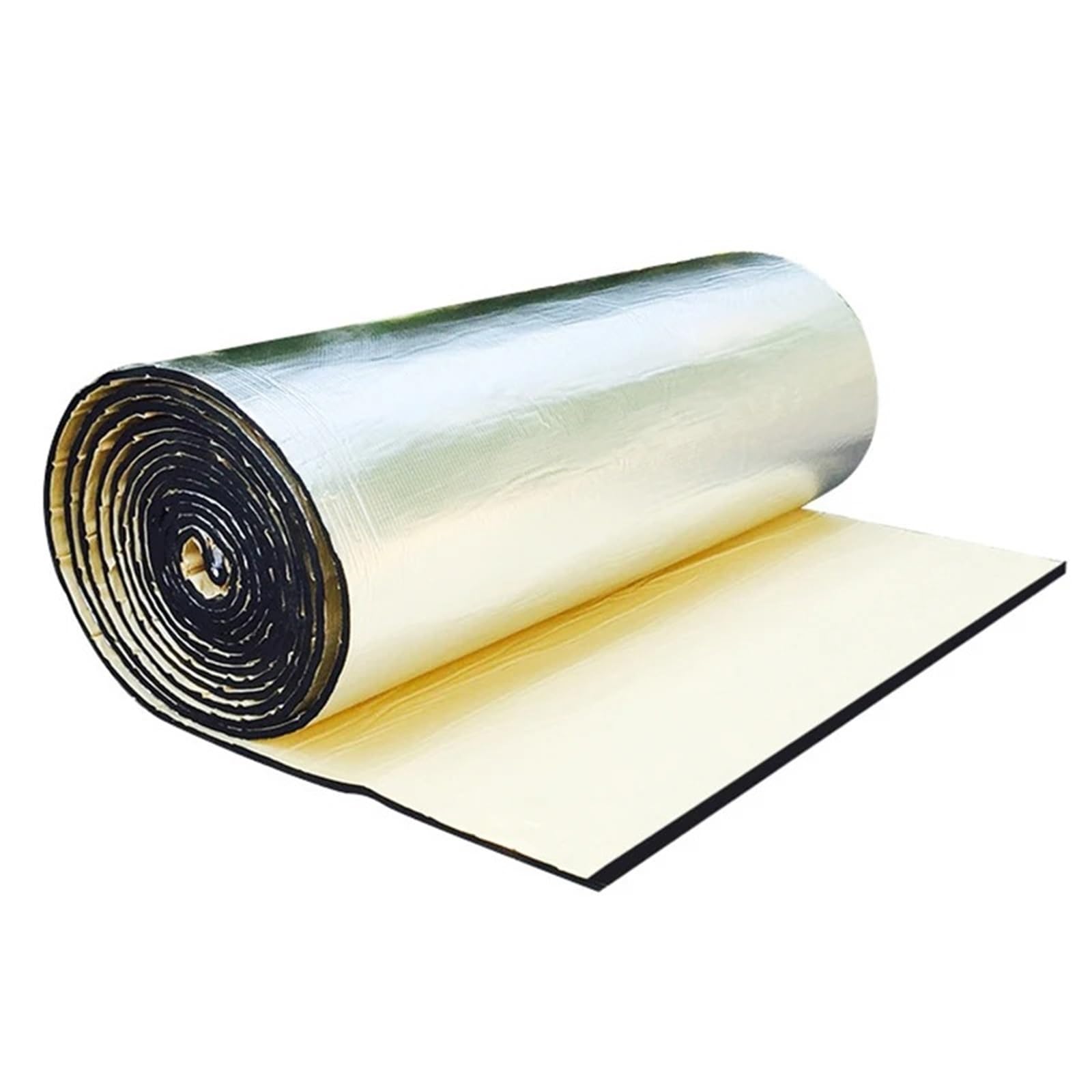 Dämmschaummatte 100/150/200/300cm X 50cm Für Auto Haube Motor Tür Auto Sound Deadener Matte 5/10/15mm Lärm Wärme Trittschalldämmung Schalldichte Dämpfung(5mmx100cmx50cm) von URAGER