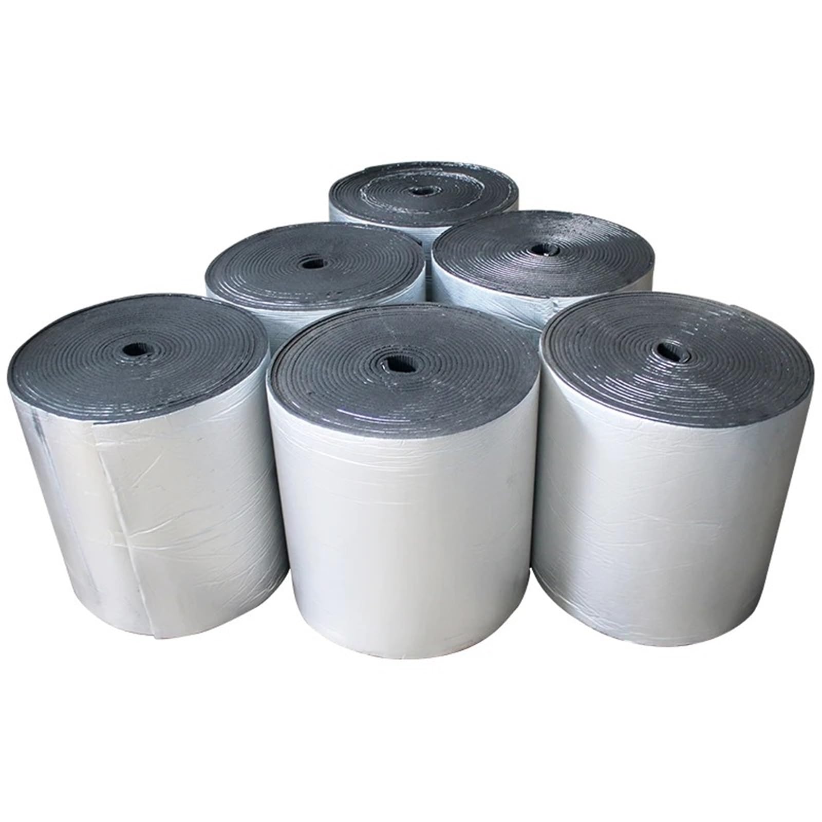 Dämmschaummatte 100/150/200/300cmX50cm Für Auto Haube Motor Tür Auto Sound Deadener Matte 5/10/15mm Lärm Wärme Trittschalldämmung Schalldichte Dämpfung Matte(5mmx200cmx50cm) von URAGER