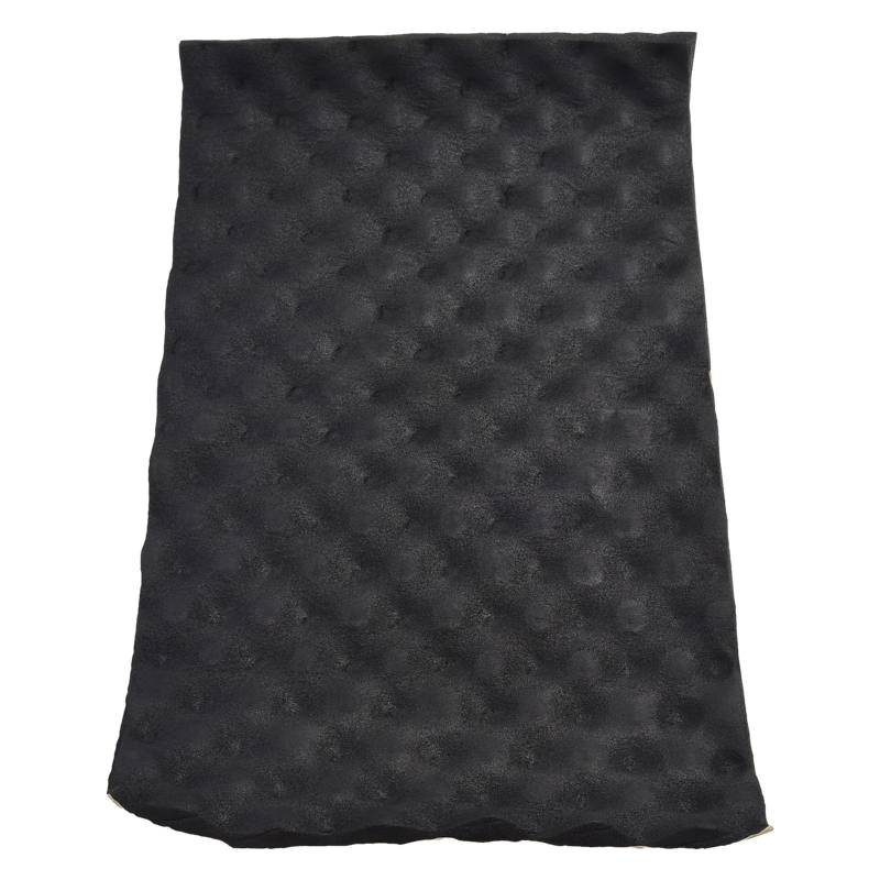 Dämmschaummatte 2 cm 1 Packung Auto-Schallschutzmatte Lärmdämmungsschaummatte Subwoofer-Dämpfungsmatte Schwarze Auto-Schallschutzmatte(50x30cm) von URAGER