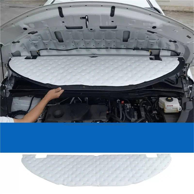 Dämmschaummatte Auto Motorhaube Schallschutz Pad Baumwolle Schallschutzmatte Zierleisten Für Toyota Für Sienna Granvia Für Camry Für RAV4 Für Highlander Kluger(C) von URAGER
