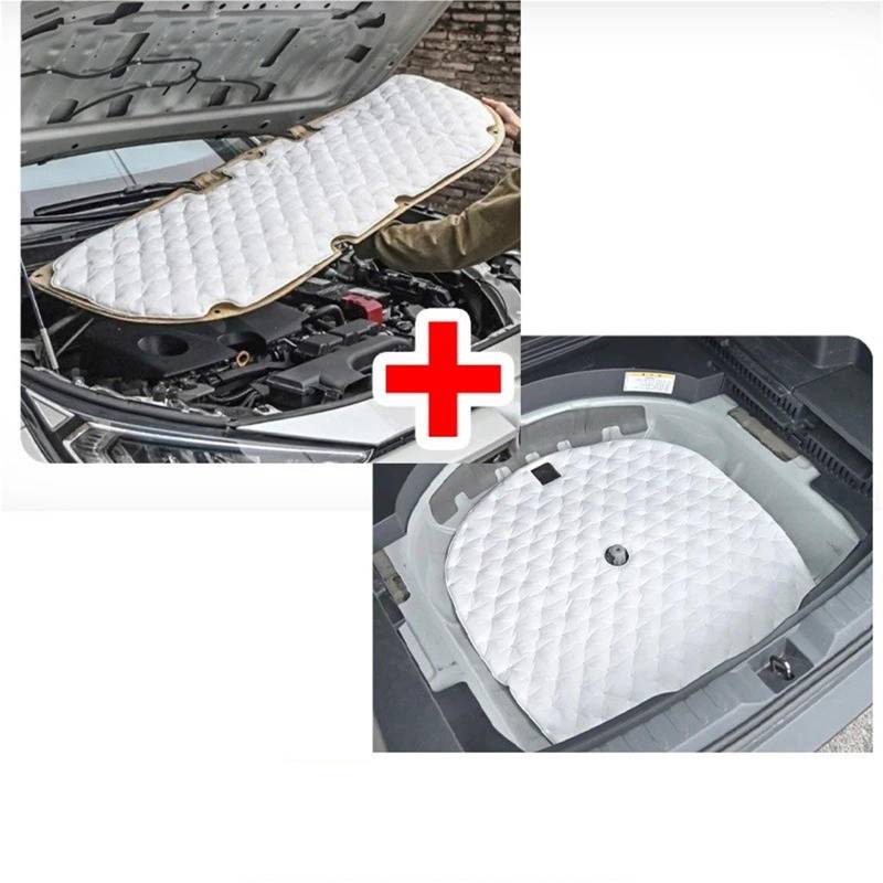 Dämmschaummatte Auto Motorhaube Schallschutz Pad Baumwolle Schallschutzmatte Zierleisten Für Toyota Für Sienna Granvia Für Camry Für RAV4 Für Highlander Kluger(E) von URAGER