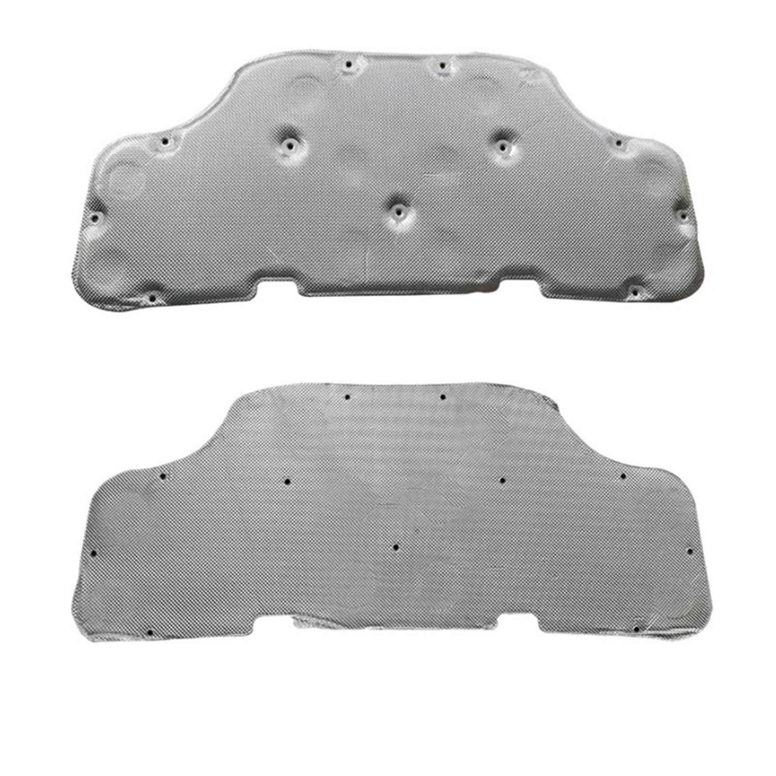 Dämmschaummatte Für Für Benz GLB X247 2020 2021 2022 2023 2024 Front Hood Motor Sound Pads Isolierung Baumwolle Feuerfeste Matte Auto Zubehör(Style D) von URAGER