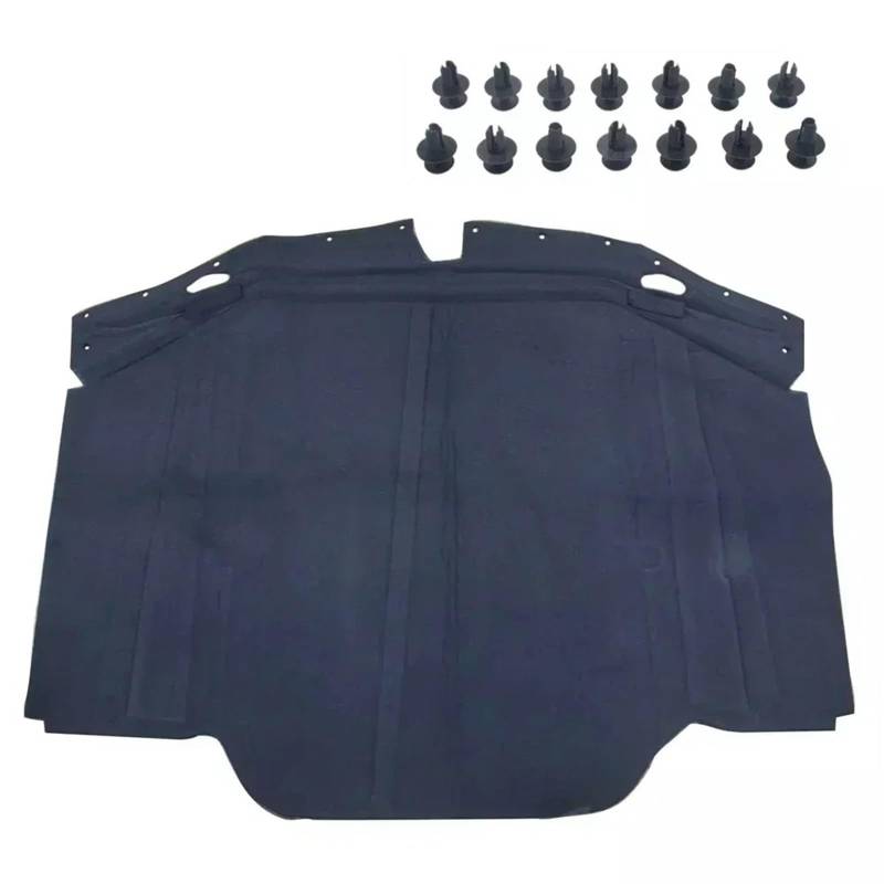 Dämmschaummatte Motorhaube Wärmedämmung Pad Schalldichte Baumwolle Abdeckung Wärmedämmung Matte Für Benz 300SL 500SL 600SL R129 SL320 von URAGER