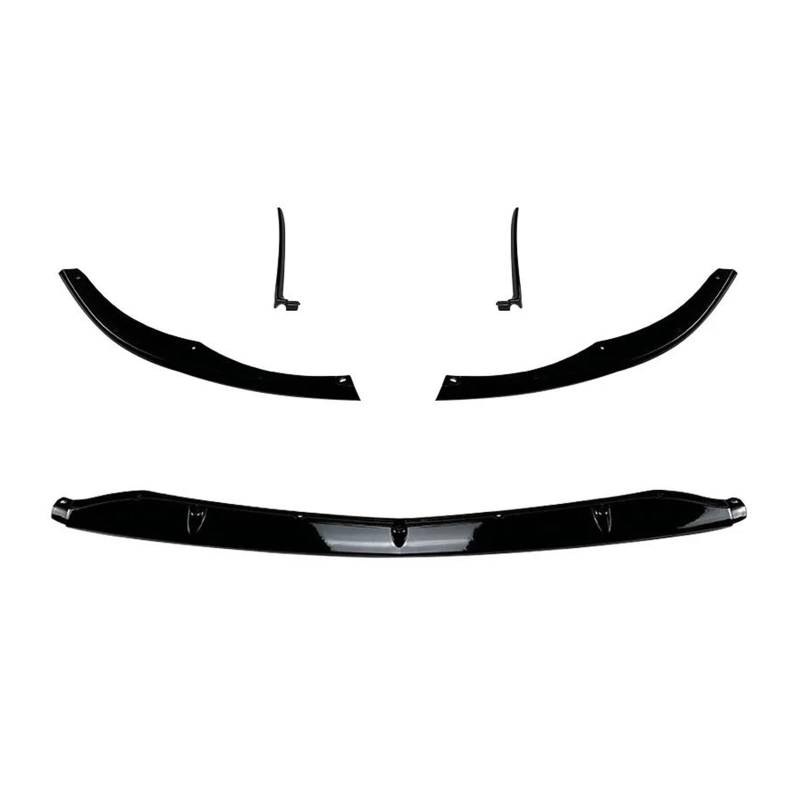 Frontstoßstange Spoiler Auto Frontspoiler Auto Vorderen Stoßfänger Lip Diffusor Spoiler Für Benz Für C-klasse W205 C205 S205 C63 C63s Nur Coupe 2015-2022 2016 2017 2018 2019 2020 2021(Gloss Black) von URAGER
