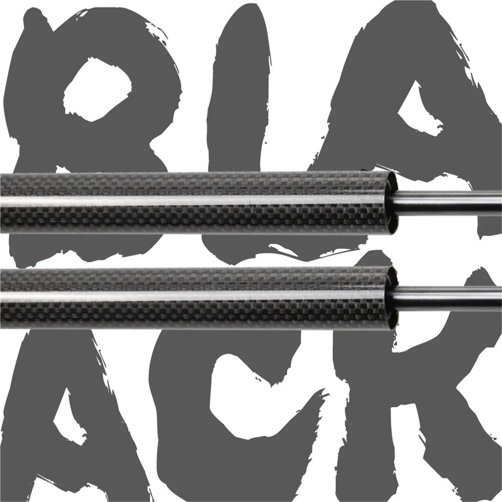 Gasfeder Dämpfer Heckklappe Heckklappenlift Unterstützt Stoßdämpfer Gasdruckfedern Für Eagle Talon Für Mitsubishi Eclipse Schrägheck 1990 1991 1992 1993 1994(Black Carbon Fiber) von URAGER