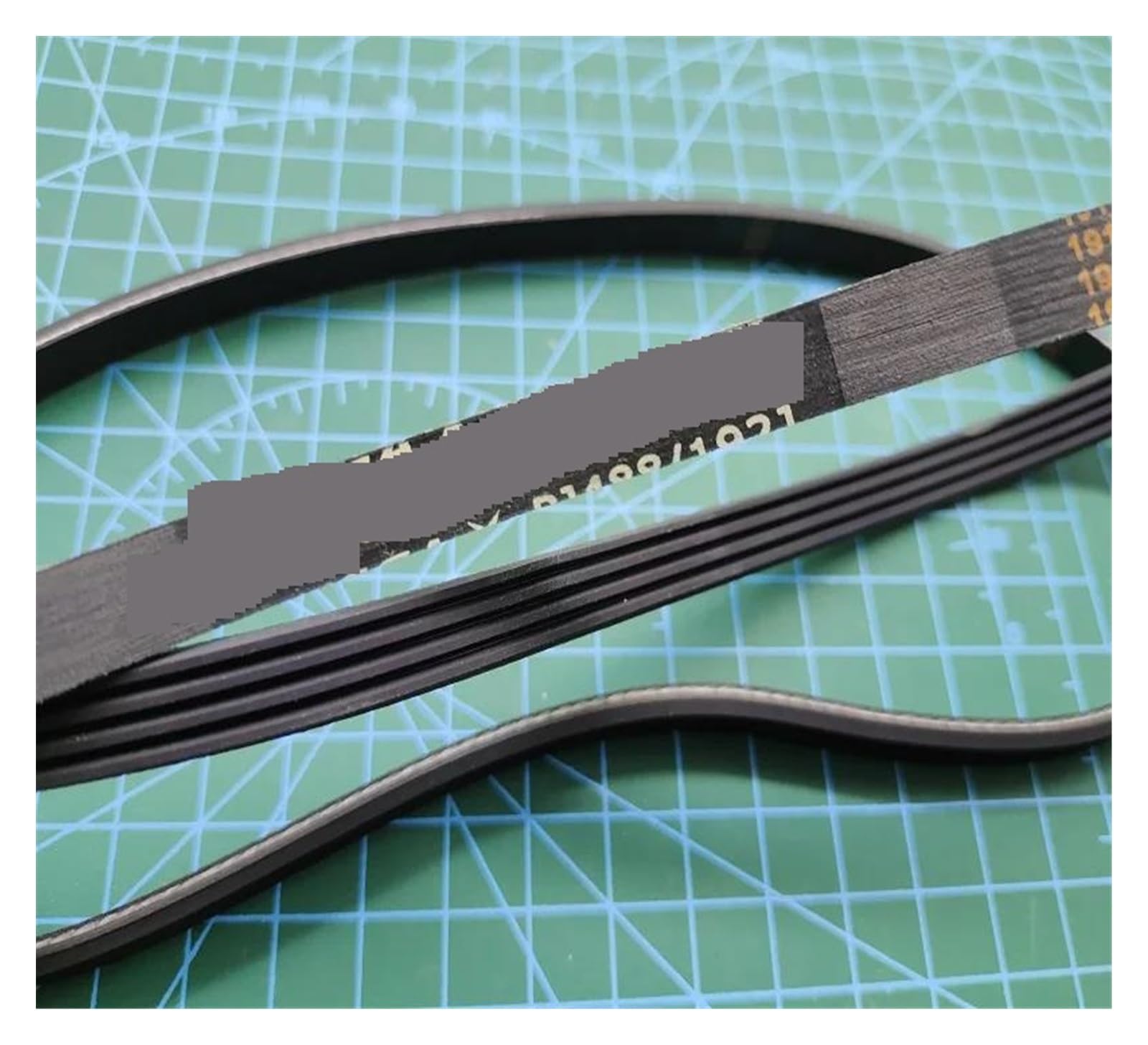 Kassettendeck Belt PJ488 / 192J Laufband-Antriebsriemen aus Gummi Plattenspieler-Riemen (Farbe : PJ488-5 Ribs) von URAGER