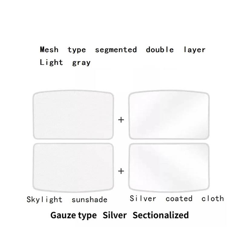 Sonnenblende Für Changan Für NEVO A07 Schiebedach Sonnencreme Isolierung Sonnenschutz Vorhang Sommer Cool Kids Sonnencreme Auto Sonnencreme(Set A Grey) von URAGER