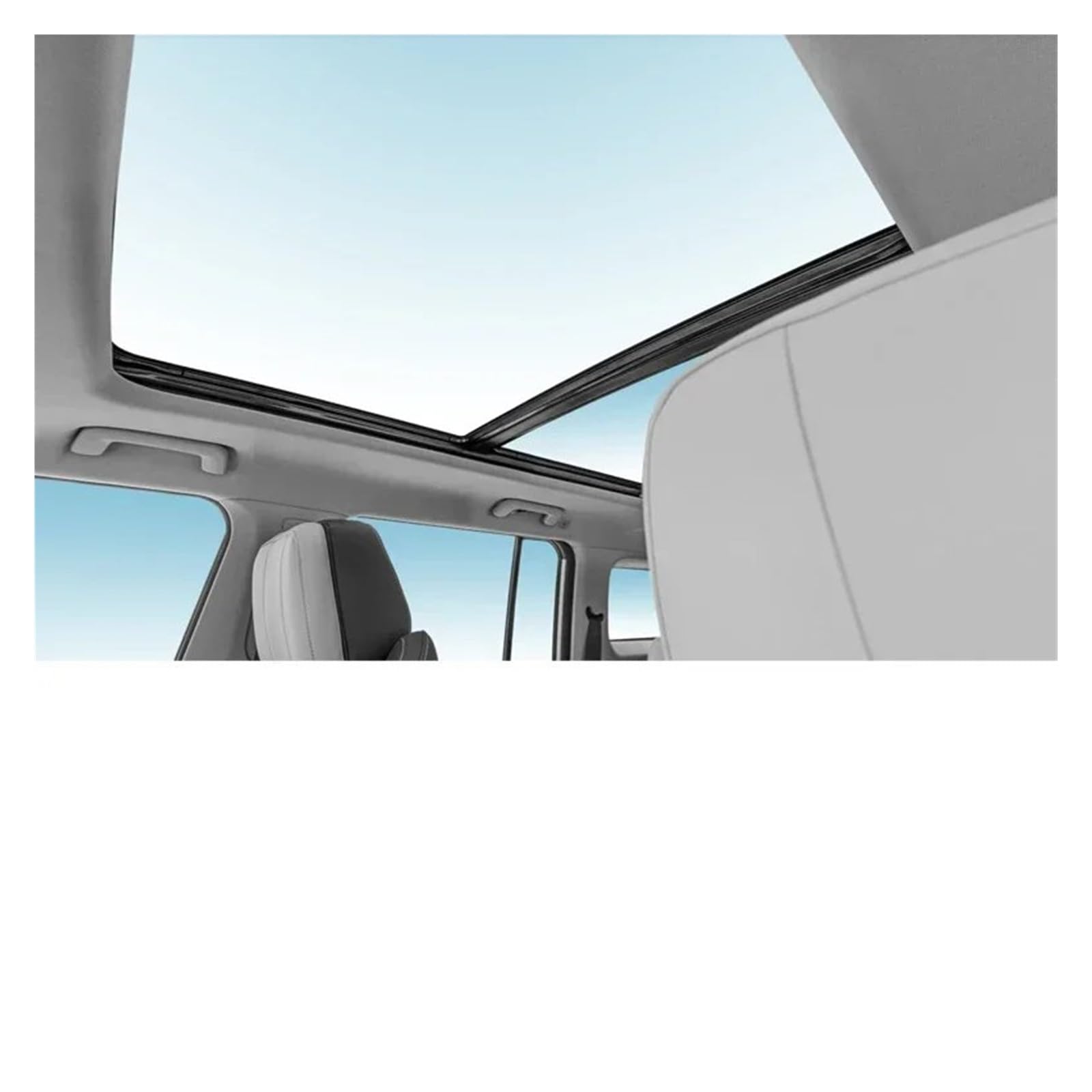 Sonnenblende Für ICar 03 Für Jaecoo J6 2023 2024 2025 Schiebedach Sonnenschirm Auto Panorama Dach Hitzeschild Fenster Sonnenschutz Anti-Uv Auto Teile(Ic-03 2 Skylight Silver) von URAGER