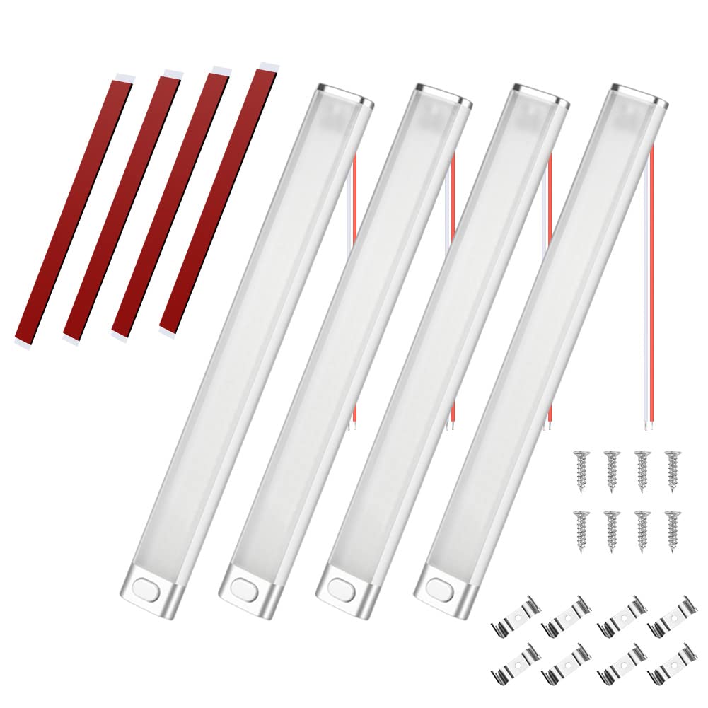 URAQT 120 LED Innenbeluchtung,4 Stück LED Leiste 1600LM 8W 12V Led Lampe Wohnmobil LED Innenlichtleiste KFZ Beleuchtung Leiste mit Schalter für Auto Wohnmobil Van Bus Caravan Boat Küche Bad Bar LKW URAQT 120 LED Innenbeluchtung,4 Stück LED Leiste 1600LM 8W 12V Led Lampe Wohnmobil LED Innenlichtleiste KFZ Beleuchtung Leiste mit Schalter für Auto Wohnmobil Van Bus Caravan Boat Küche Bad Bar LKW von URAQT