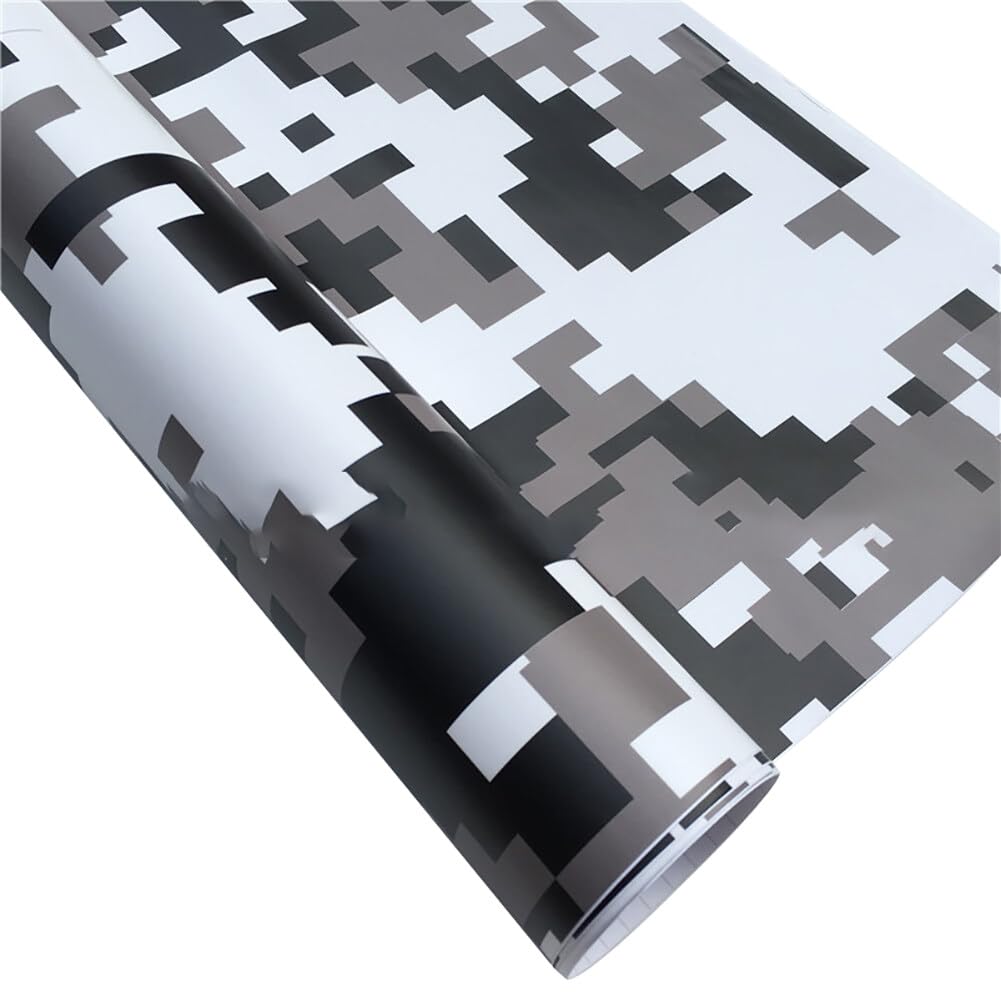 URFEDA Tarnung Auto Folie, 152cmx30cm Tarnung Selbstklebend Autofolie aus Vinyl, Camouflage Autoaufkleber Wasserdichter Camouflage Auto Folie Aufkleber DIY Camo Vinyl Wrap Auto Motorrad Aufkleber URFEDA Tarnung Auto Folie, 152cmx30cm Tarnung Selbstklebend Autofolie aus Vinyl, Camouflage Autoaufkleber Wasserdichter Camouflage Auto Folie Aufkleber DIY Camo Vinyl Wrap Auto Motorrad Aufkleber von URFEDA