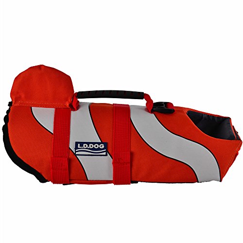 URIJK Hundeschwimmenweste Hunde Warnweste Schwimmenhilfe Schwimmen Jacket Sicherheitweste Rettungsweste Schwimmentraining für Haustier Hund URIJK Hundeschwimmenweste Hunde Warnweste Schwimmenhilfe Schwimmen Jacket Sicherheitweste Rettungsweste Schwimmentraining für Haustier Hund von URIJK