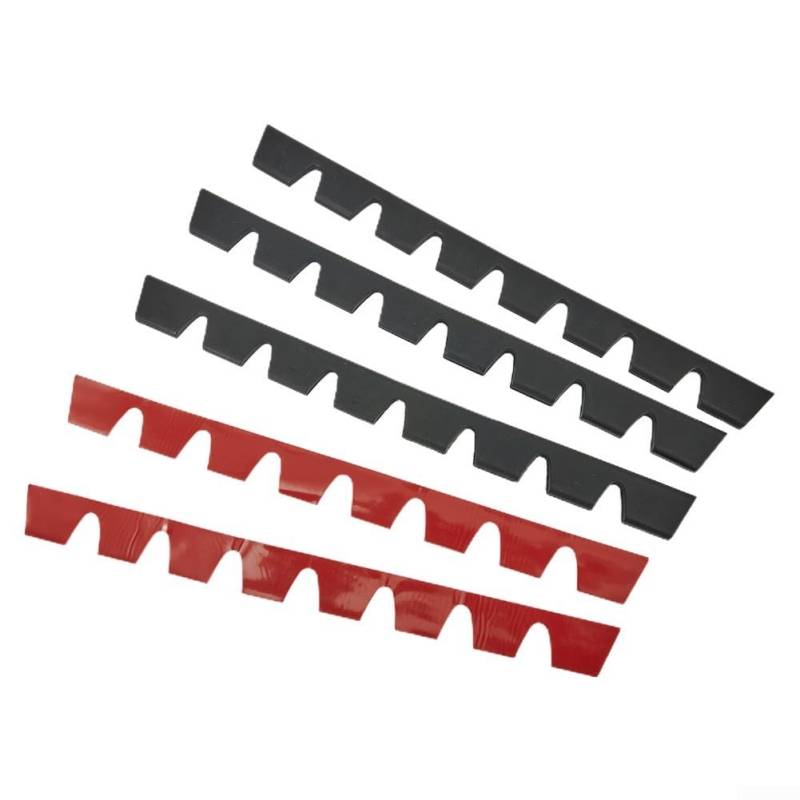 Guard Kit Part Rubber DIY Kit Matte Black 35 * 2.8cm Anti-Scratch Bumper von URPIZY