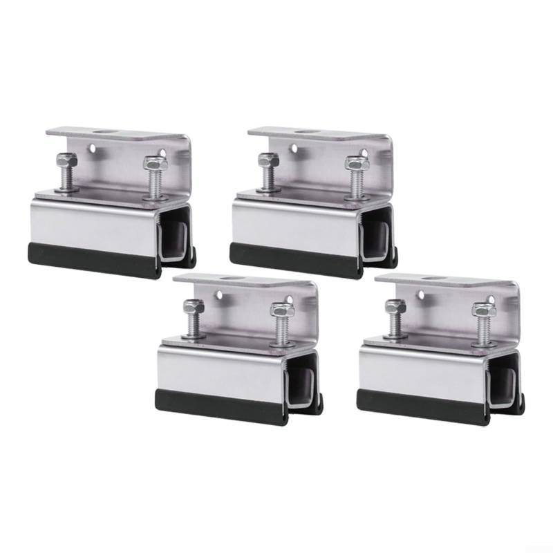 URPIZY 304 Edelstahl Dachreling Halterungen Dachträger Montage Kit Für PROMASTER Boxer Für DUCATO Für Jumper Van Mit Photovoltaik Halterung Schwerlast Kapazität Wetterfest 4 Stück von URPIZY